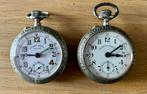 Lot de 2 montres de poche Roskopf #Tollet, Bijoux, Sacs & Beauté, Enlèvement ou Envoi, Montre de poche