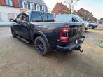 Dodge Ram 2021 5.7 Benzine/LPG Luchtvering lichte vracht, Auto's, Automaat, Parkeersensor, Zwart, Leder