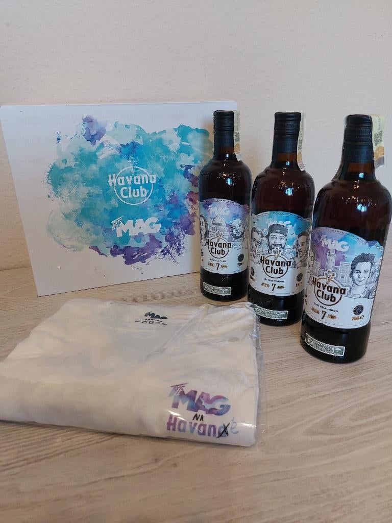 Rhum Havana Club - Coffret complet The Mag, Neuf, Enlèvement ou Envoi, Pleine, Autres types