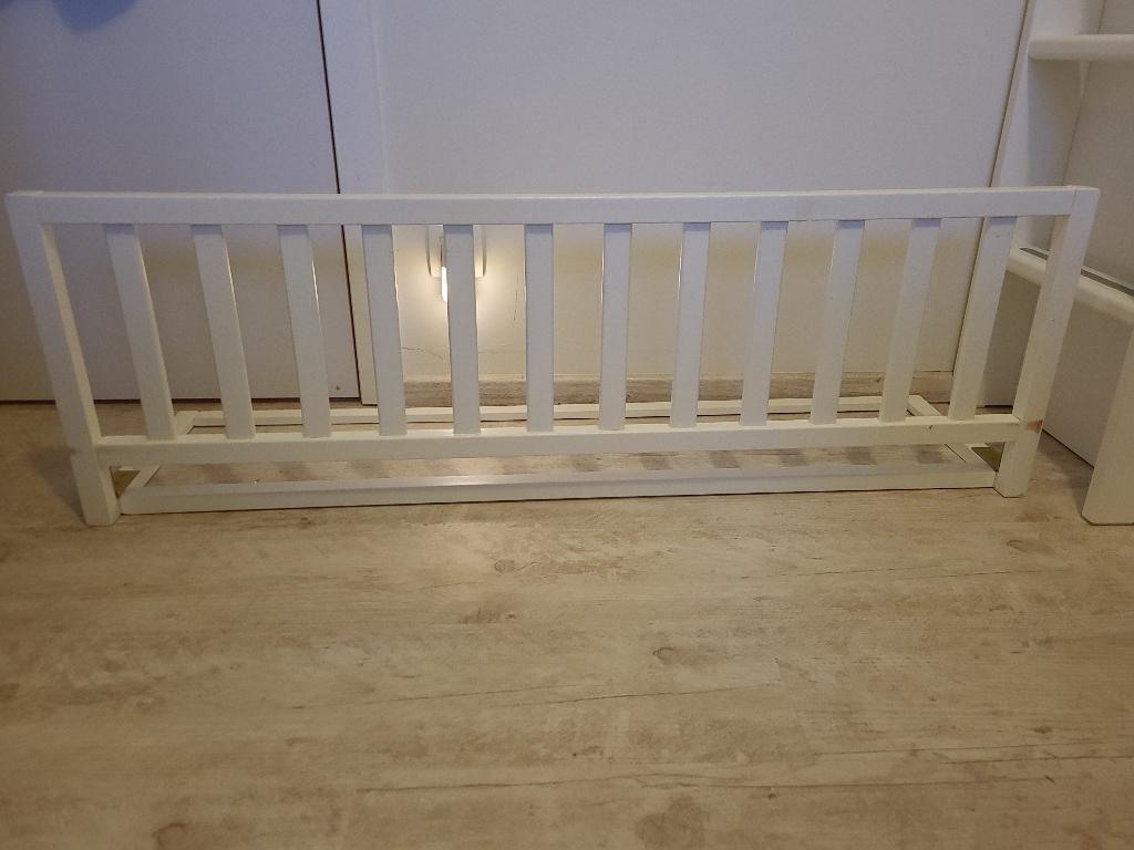 Bedhekje wit, Kinderen en Baby's, Ophalen, Gebruikt, Minder dan 140 cm, Matras