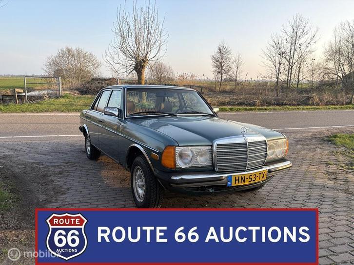 Mercedes-Benz 200 | 1982 | Route 66 Auctions, Auto's, Oldtimers, Bedrijf, Te koop, Mercedes-Benz, Benzine, Overige carrosserie