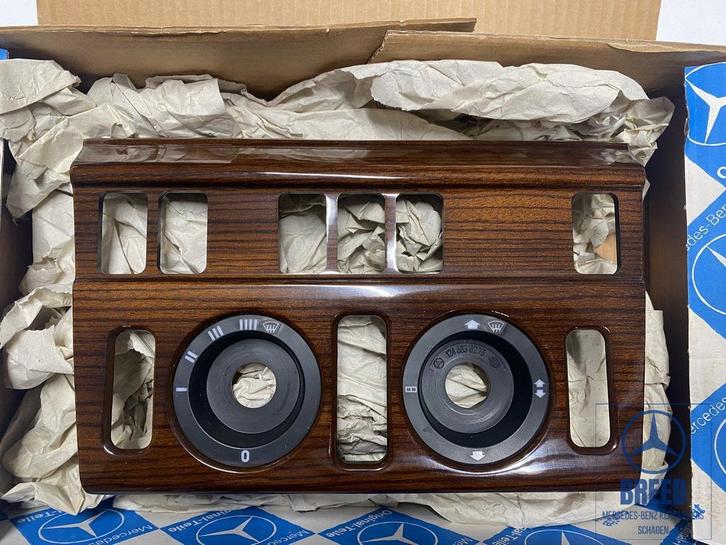 Zebranopaneel middenconsole voor Mercedes-Benz W124, Auto-onderdelen, Interieur en Bekleding, Mercedes-Benz, Gebruikt, Ophalen of Verzenden