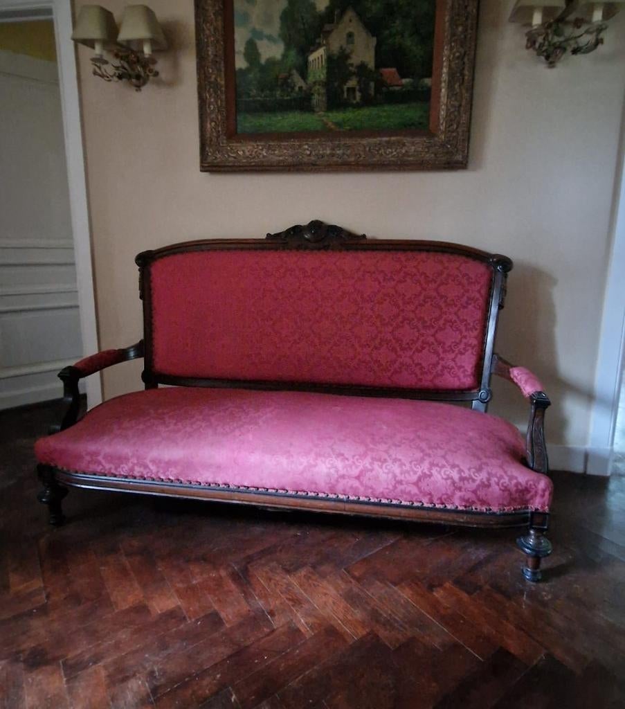 Canapé style victorien, Enlèvement