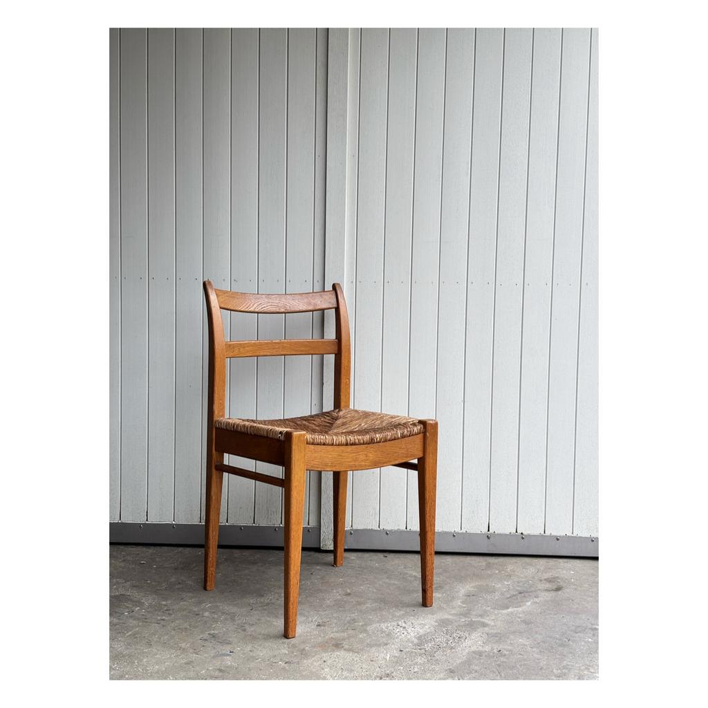 Set (5) Vintage Eetkamerstoelen | Vanden Berghe Pauvers, Enlèvement ou Envoi