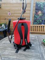 rugsproeier, Ophalen, Gebruikt, Onkruidbestrijding