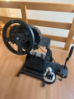 Thrustmaster T300 sim racing setup + shifter + handbrake+rig, Enlèvement, Utilisé