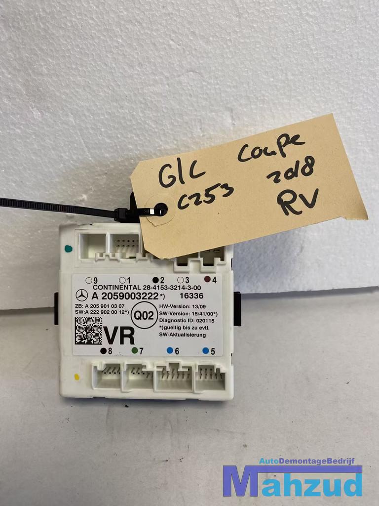 MERCEDES GLC COUPE C253 rechts voor deur module A2059003222, Mercedes-Benz AG, Mercedes-Benz, Utilisé, Mercedesstrasse 120
70372  Stuttgart, DE