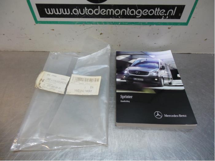 Livret d'instructions d'un Mercedes Sprinter (Sprinter 06-), Autos : Pièces & Accessoires, Autres pièces automobiles, Neuf, Enlèvement ou Envoi