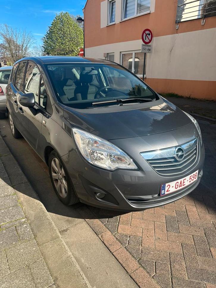 Opel Meriva, Autos, Opel, Particulier, Meriva, Essence, Euro 5, 5 portes, Boîte manuelle, Argent ou Gris, Enlèvement