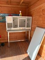 Broedkooi voor kleiene papegaaien ideaal voor caiques, Ophalen, Zo goed als nieuw, Aluminium