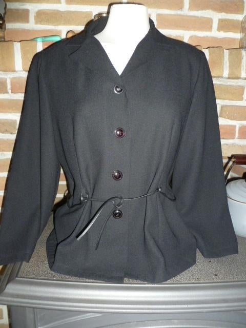 Nieuw zwart jasje van Cassis, maat 44, Kleding | Dames, Cassis, Zwart, Maat 42/44 (L), Nieuw