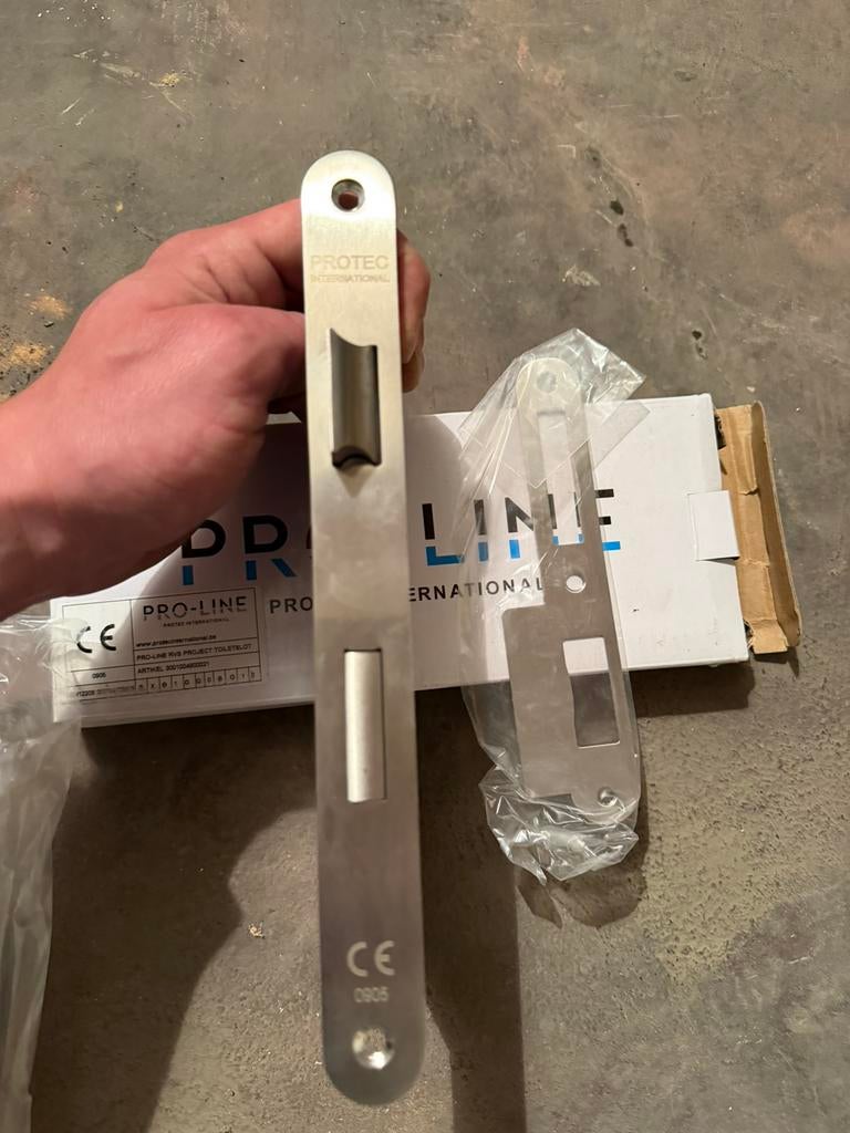 Pro-line RVS Toiletslot, splinternieuw in doos en verpakt, Ophalen of Verzenden, Nieuw