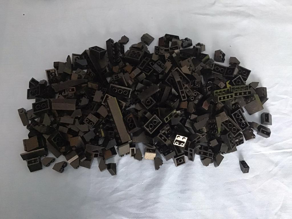 Lego zwarte dakpannen, Ophalen of Verzenden, Lego