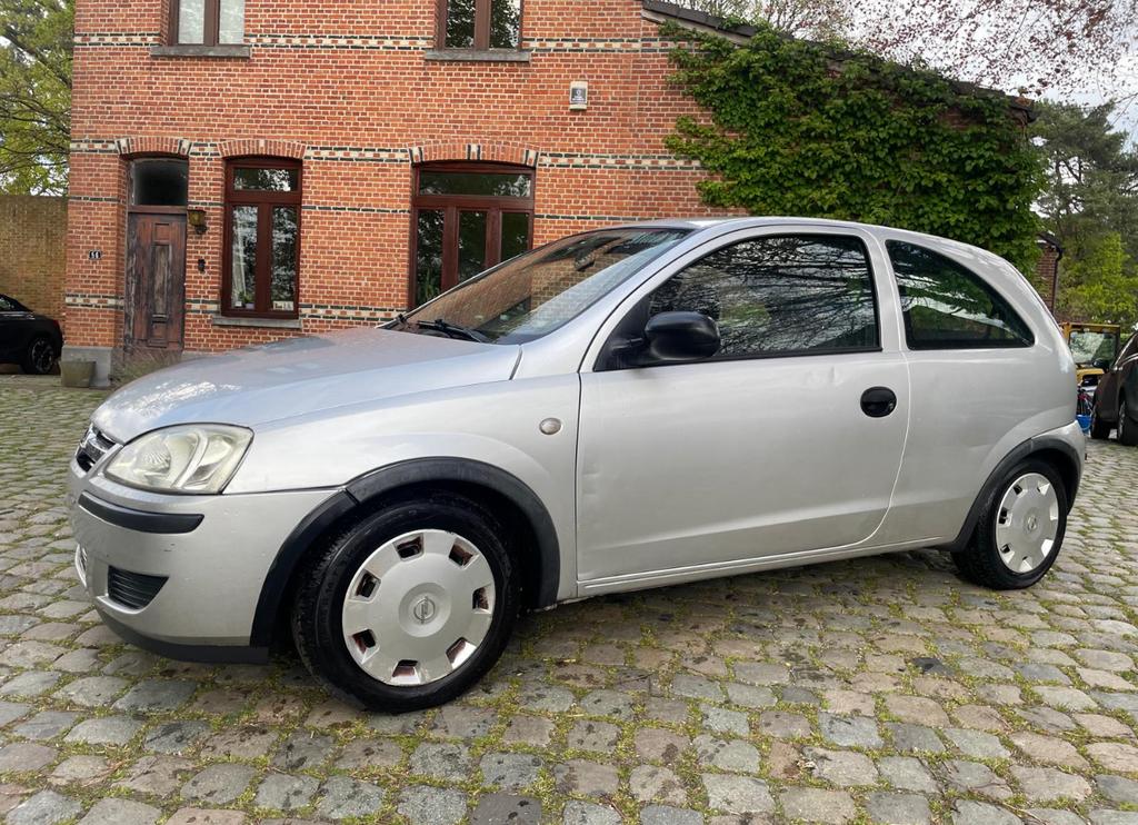 Opel corsa C, 2005, benzine, Auto's, Opel, Handgeschakeld, Grijs, Particulier, Zilver of Grijs