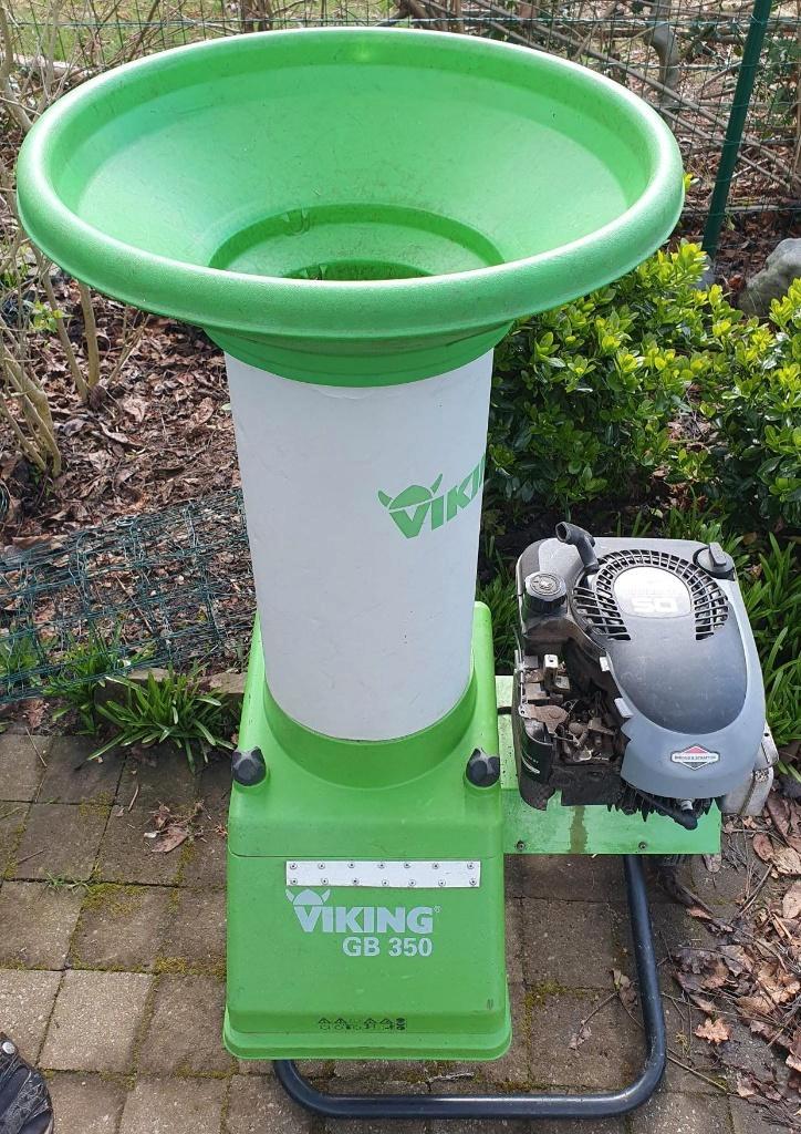 Hakselaar Viking GB 350, Tuin en Terras, Hakselaars, Gebruikt, Benzine, Ophalen