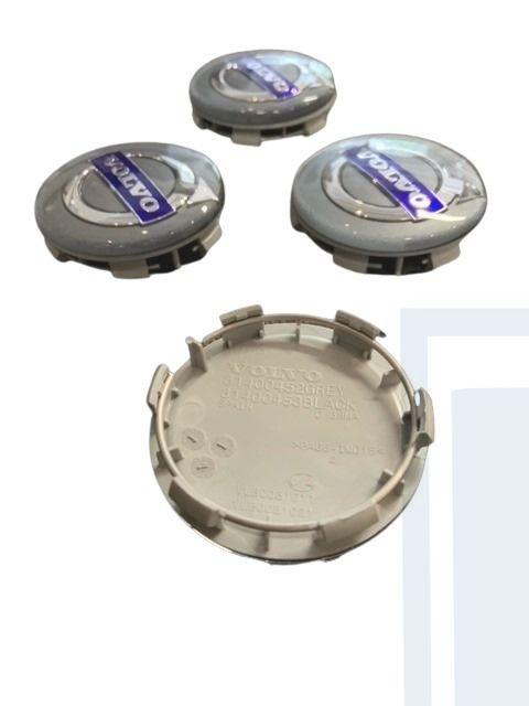 Volvo Naaf dop Volvo origineel grijs 64mm met blauw volvo lo, Ophalen of Verzenden, Nieuw