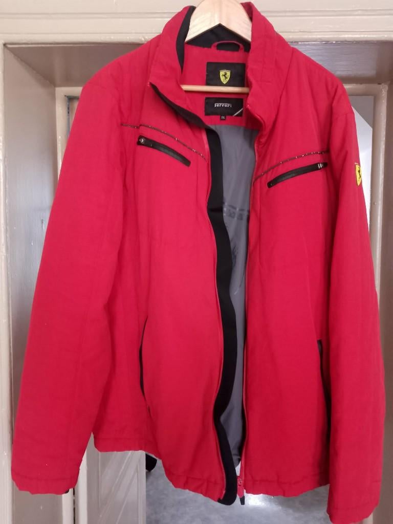 veste homme Ferrari taille xxl, Ophalen of Verzenden, Gedragen, Maat 56/58 (XL), Rood