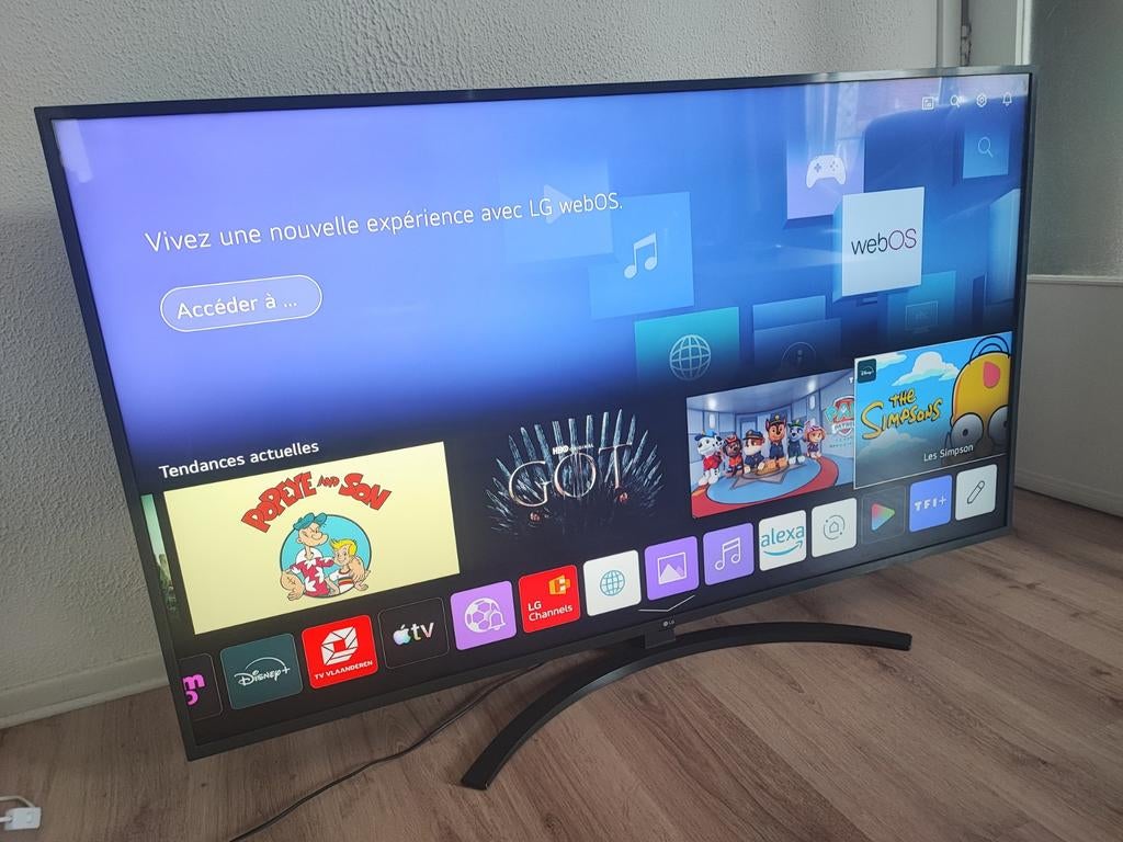 SMART TV LG LED 4K UHD HDR 65 POUCES 1M65 WIFI, Ophalen, LED, 4k (UHD), LG