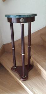 Vintage plantenstandaard met marmeren blad, Ophalen