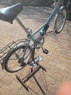 Steunpoot, staander voor fietsonderhoud, Ophalen