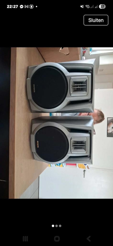 Te Koop: Luidspreker Boxen, Ophalen, Zo goed als nieuw