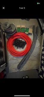 Materiel chauffage sol agraphe,tuyau,joint de dilatation, Bricolage & Construction, Enlèvement, Comme neuf