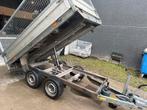 Saris kipremorque geremd met oprijplaten, Auto diversen, Aanhangers en Bagagewagens, Ophalen, Gebruikt