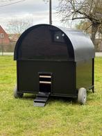 Calimero kippenhok aluminium zwart large, Dieren en Toebehoren, Ophalen