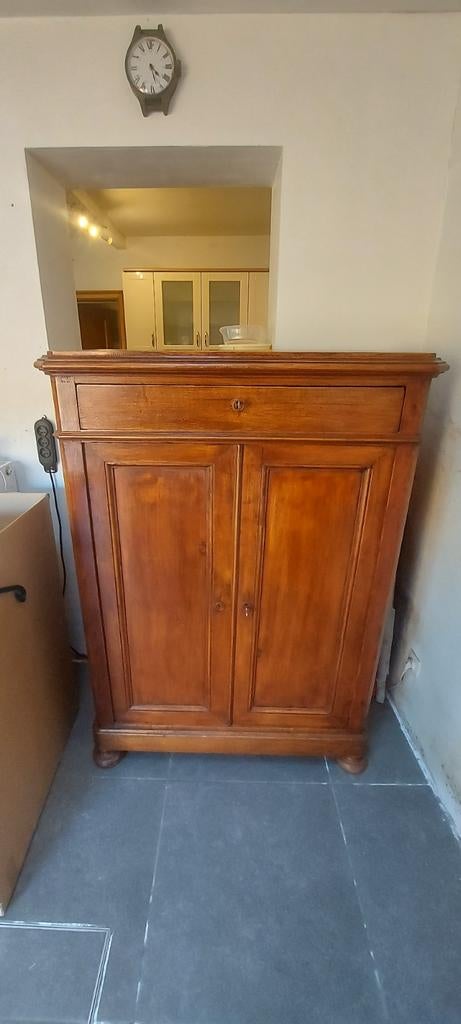 Meuble ancien en bois (léger–type peuplier) – style vintage, Ophalen