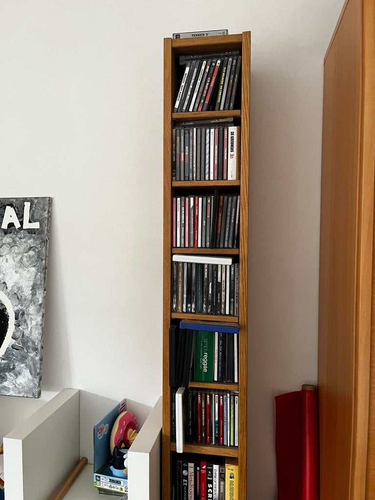 Cd rekje, Huis en Inrichting, Ophalen, 75 tot 150 discs, Zo goed als nieuw, Hout