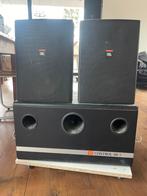 JBL CONTROL 28 en CONTROL SB5 2 sets, JBL, Enlèvement, Utilisé, Haut-parleurs Frontaux, Arrière ou Stéréo