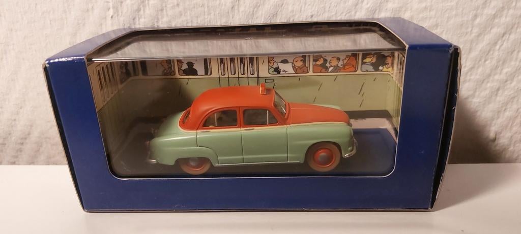 TINTIN Atlas auto 1/43 'De simca-taxi 1954' 💫, Ophalen, Zo goed als nieuw, Auto, Overige merken