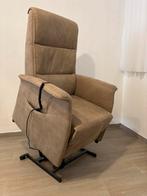 Elektrische relaxzetel met 2 motoren, stof, + opl. Batterij!, Huis en Inrichting, Ophalen of Verzenden, Zo goed als nieuw, Stof