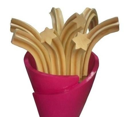 Churros 180 cm - présentoir à churros sur socle en polyester, Enlèvement, Neuf