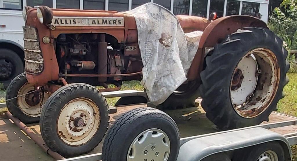 Tractor ALLIS-CHALMER FD3, Ophalen