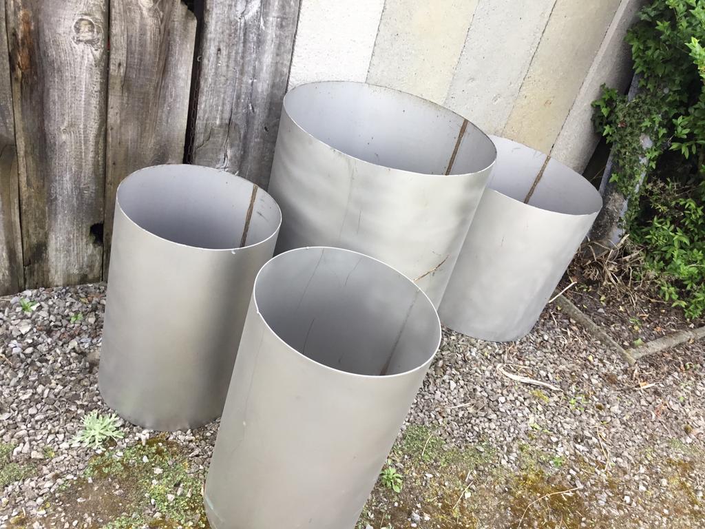 Inox buis, Ophalen, Zo goed als nieuw