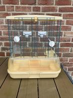 VOGELKOOI VOOR KANARIE OF GRASPARKIET NU 20 EURO, Enlèvement, Utilisé, Autres matériaux, Cage à oiseaux