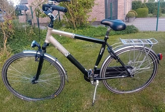 Jongensfiets herenfiets alu Estate 28inch 7speed maat 54cm🚴, Autres marques, Vitesses, Comme neuf, Enlèvement