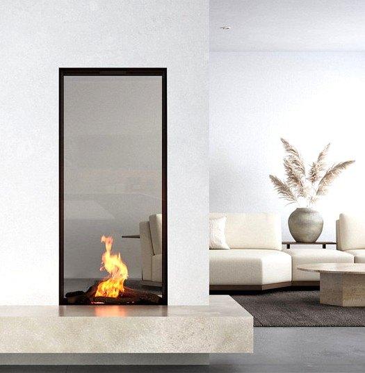 SALE Element4 Sky Large Tunnel Bio-Ethanol Haard met Kader, Doe-het-zelf en Bouw, Verwarming en Radiatoren, Zo goed als nieuw