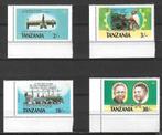 Tanzanie 1987 - Yvert 309-312 - Parti de la révolution (PF), Timbres & Monnaies, Timbres | Afrique, Envoi, Tanzanie, Non oblitéré