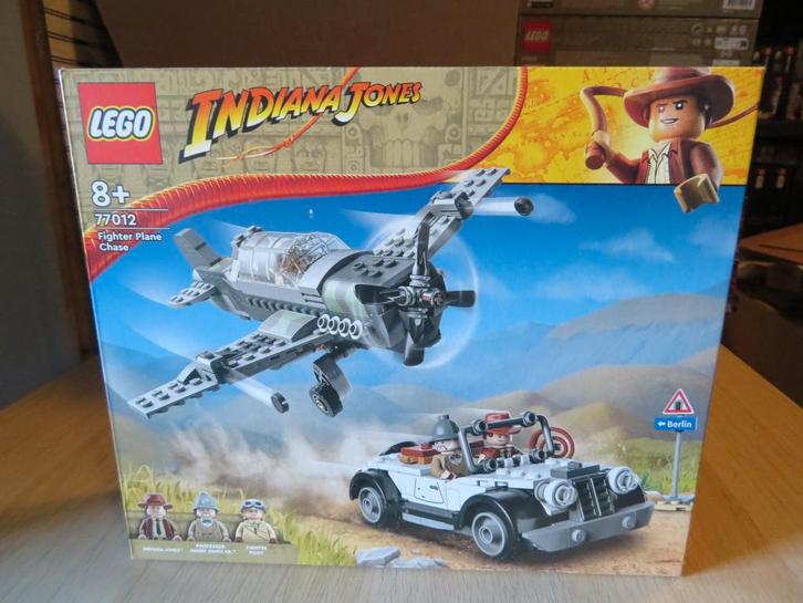 Lego Indiana Jones 77012 Fighter Plane Chase (2023), Enfants & Bébés, Jouets | Duplo & Lego, Neuf, Lego, Ensemble complet, Enlèvement ou Envoi
