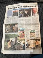 Vintege krantenartikel jommekesfilm jef nys, Enlèvement ou Envoi