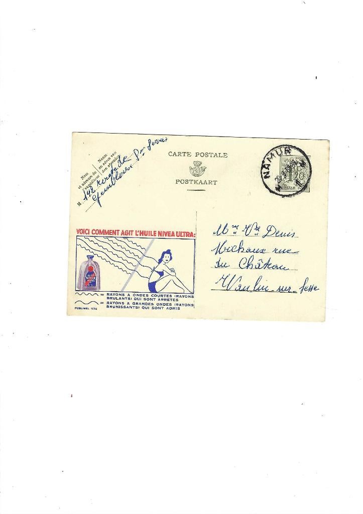 carte postale Publibel 1176, Verzamelen, Ophalen of Verzenden, Gelopen