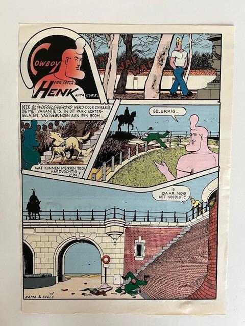 Kamagurka – Herr Seele: 'Cowboy Henk', Boeken, Stripverhalen, Zo goed als nieuw, Complete serie of reeks, Ophalen of Verzenden