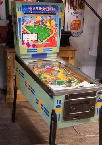 Flipper Vintage 1961 US, Enlèvement, Comme neuf, Gottlieb