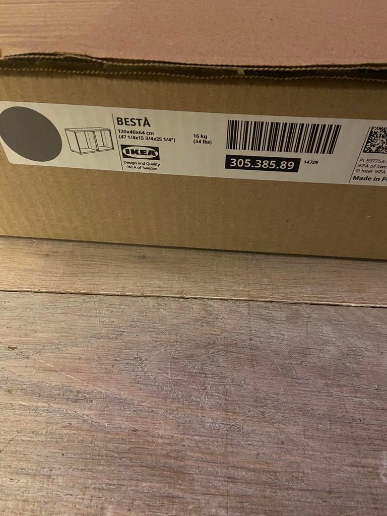 Besta donkergrijs (in doos), Huis en Inrichting, Kasten | Overige, Ophalen, Nieuw