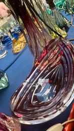 Vide poche Val Saint Lambert fushia non signé, Enlèvement ou Envoi