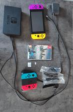 Nintendo Switch 1 met extra controllers, Games en Spelcomputers, Ophalen, Met games, Met 2 controllers, Zo goed als nieuw