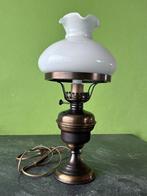 Lampe style quinquet, Maison & Meubles, Enlèvement, Utilisé, Autres matériaux, 50 à 75 cm