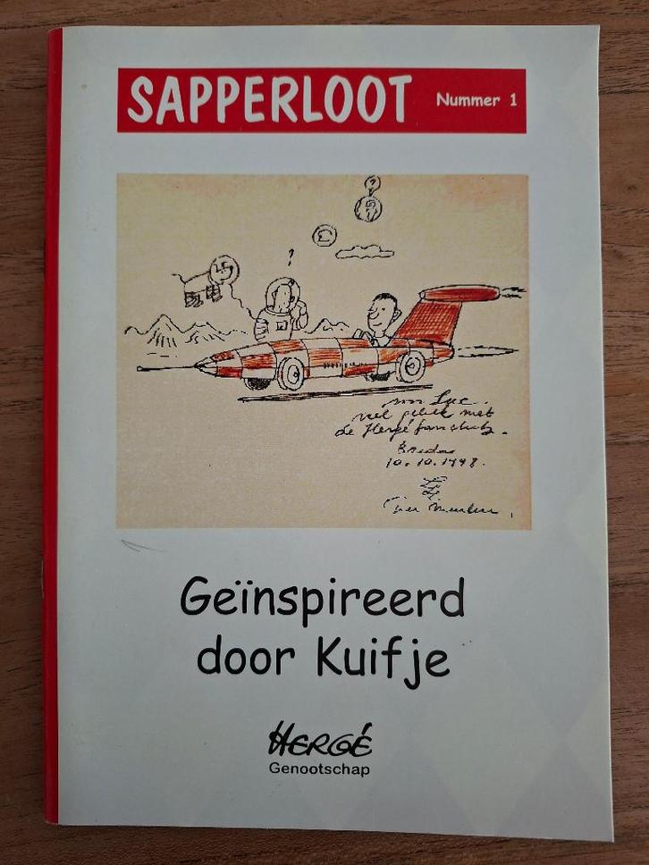 Sapperloot 1 inspiré par Tintin - Hergé - 2000, Livres, BD, Comme neuf, Une BD, Enlèvement ou Envoi